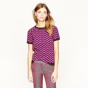 J. Crew Short Sleeve Merino Sweater